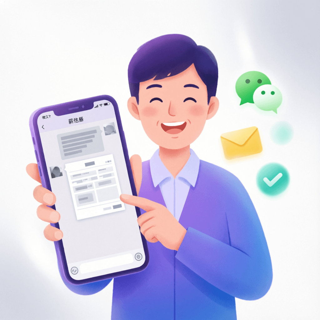 微信接收